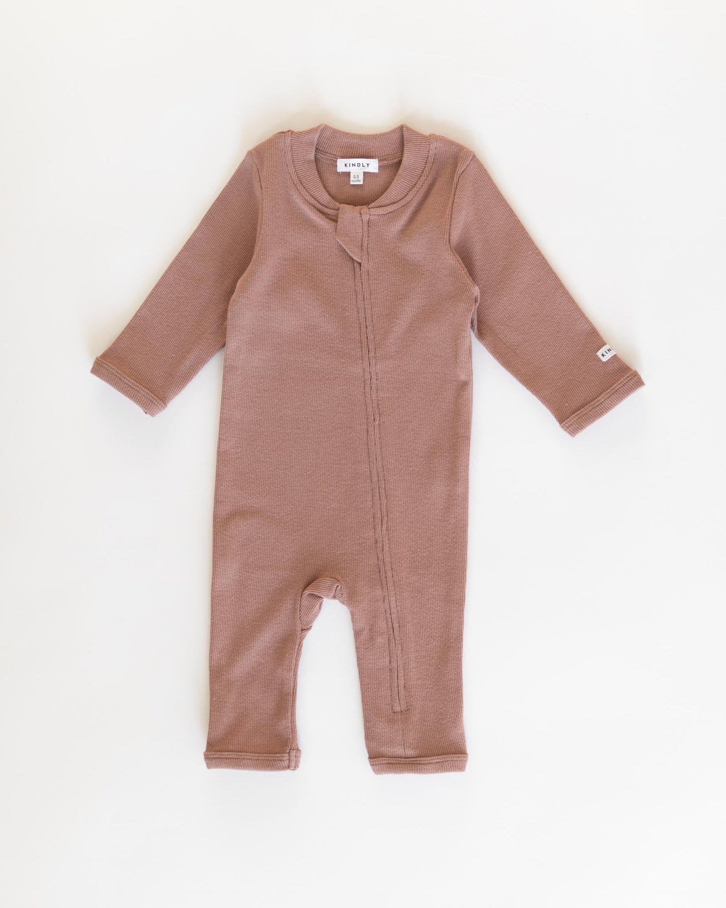 ribbed baby sleepsuits