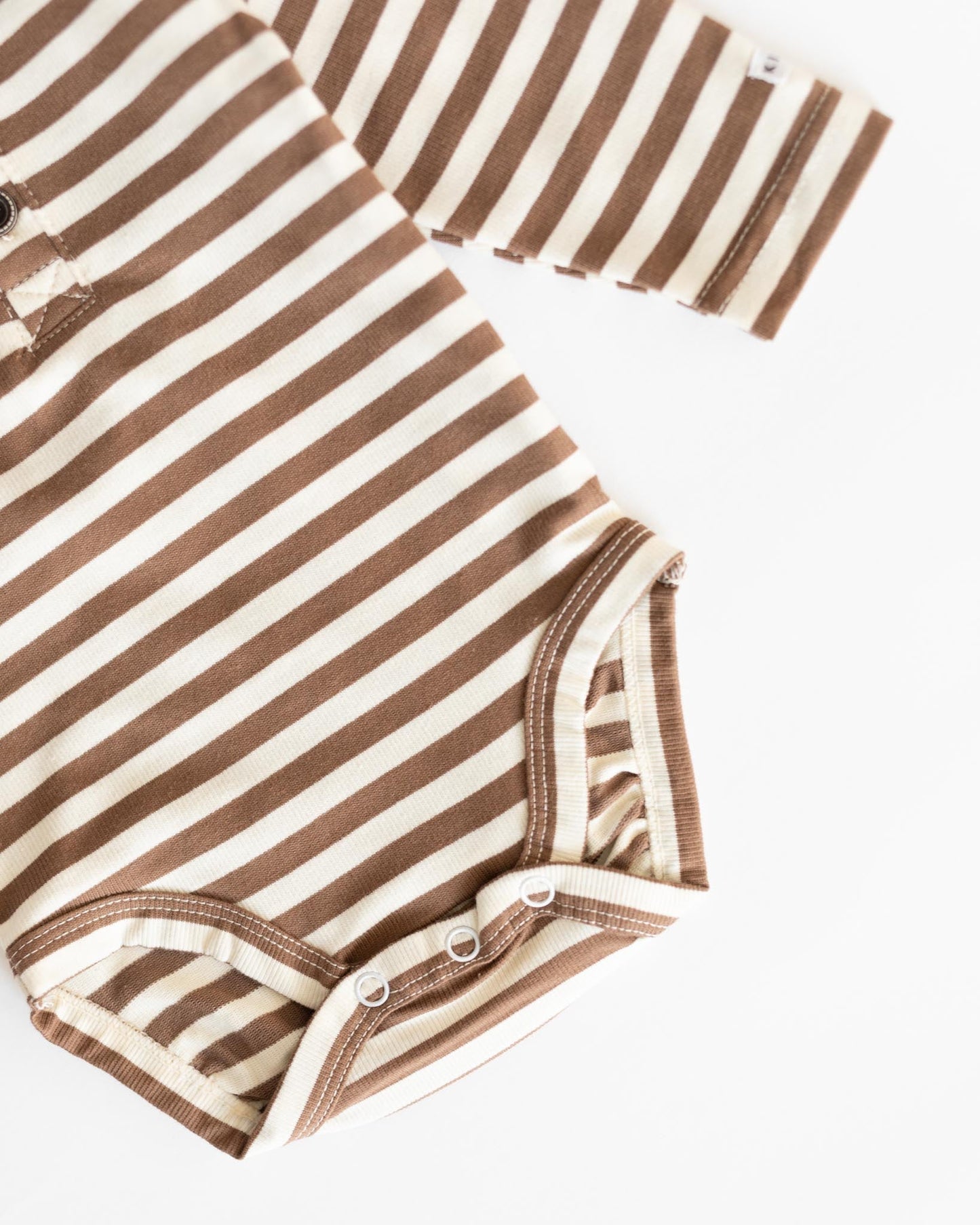 stripes baby bodysuit