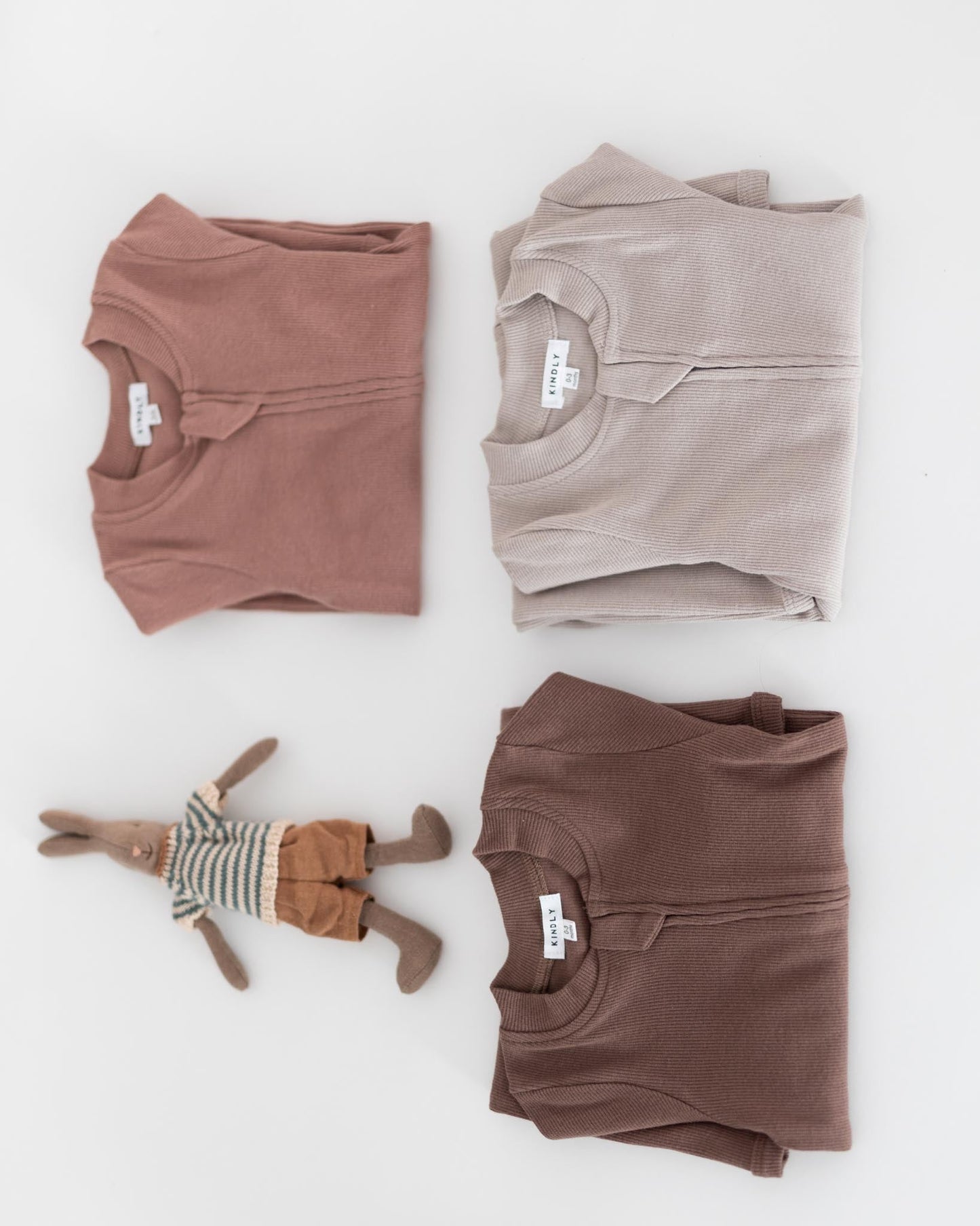 ribbed baby sleepsuits